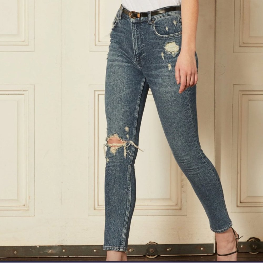 NWT Boyish THE ZACHARY | SHORT CIRCUIT Distressed Denim Size 31